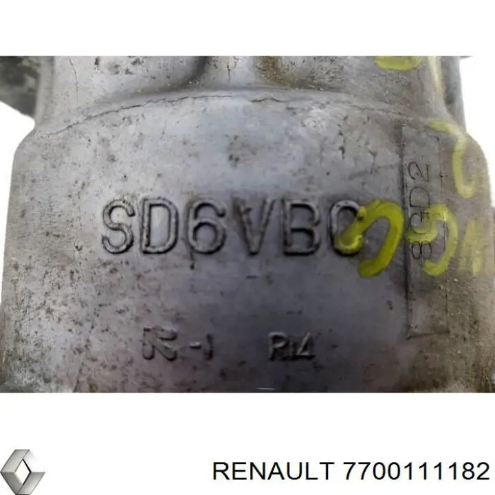 7700111182 Renault (RVI) Compressor de aparelho de ar condicionado