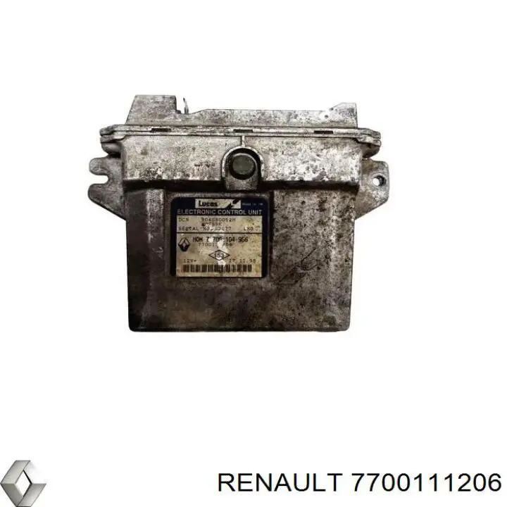 7700111206 Renault (RVI) Módulo de direção (Centralina eletrônica) de motor