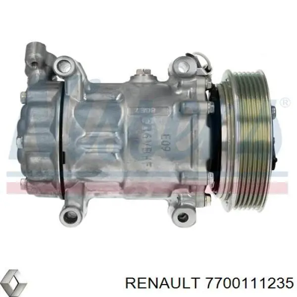 Compressor de aparelho de ar condicionado Renault (RVI) 7700111235 preço, a partir de 66,52 USD