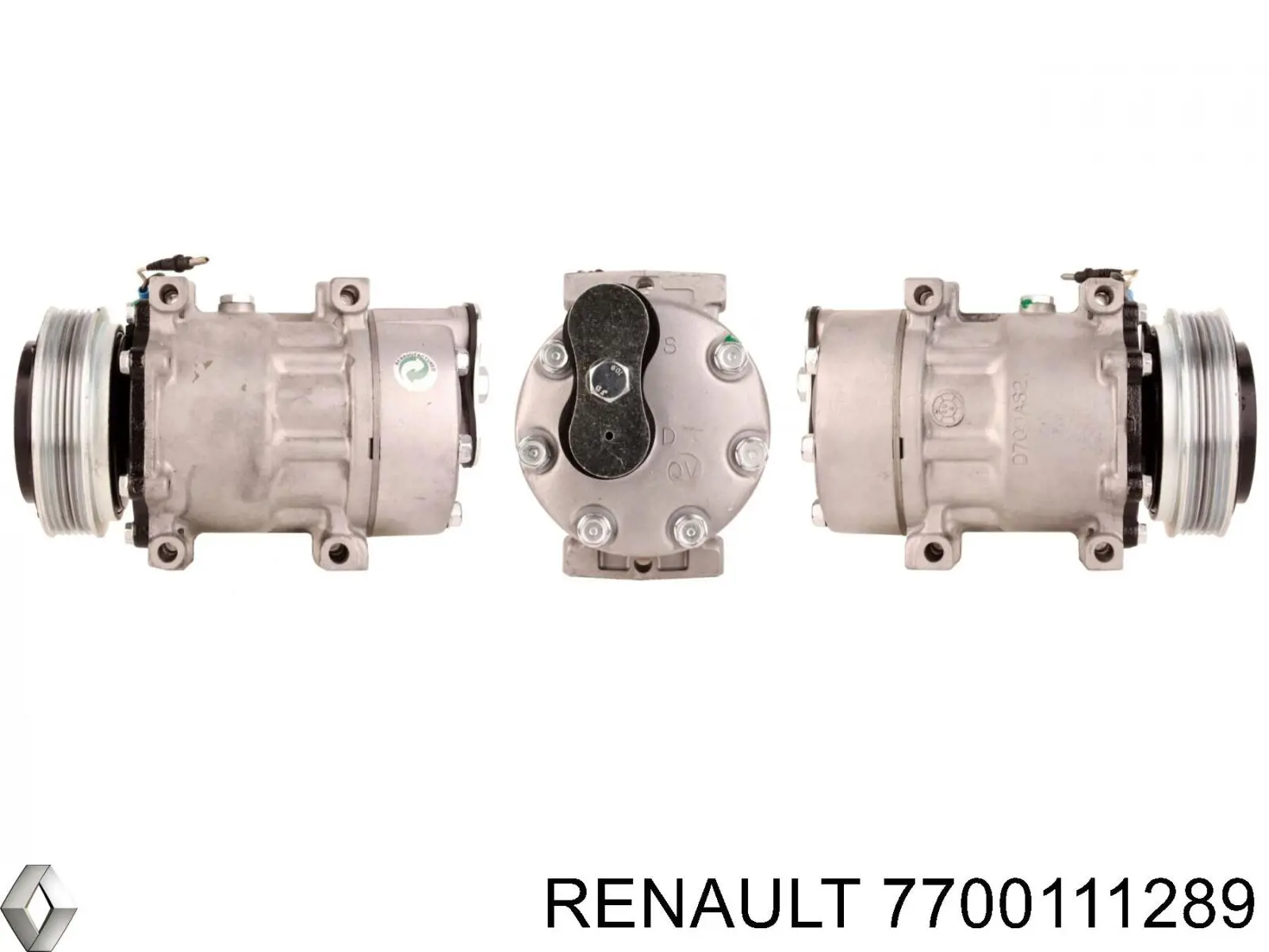 7700111289 Renault (RVI) Compressor de aparelho de ar condicionado