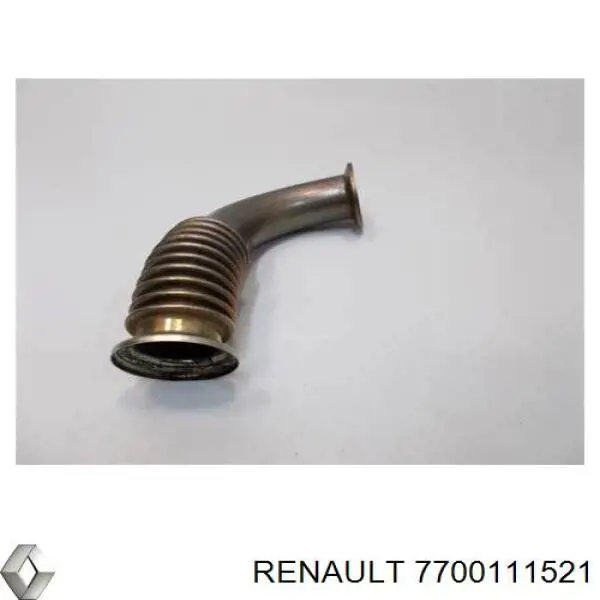 7700111521 Renault (RVI) Cano derivado do sistema de recirculação dos gases de escape EGR