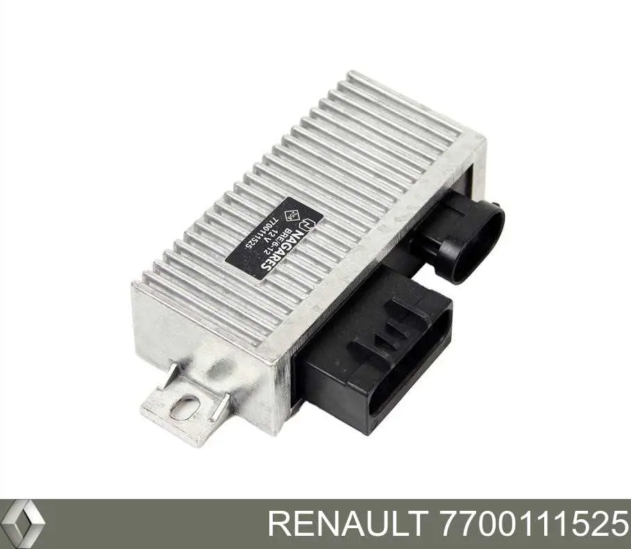 7700111525 Renault (RVI) Relê das velas de incandescência