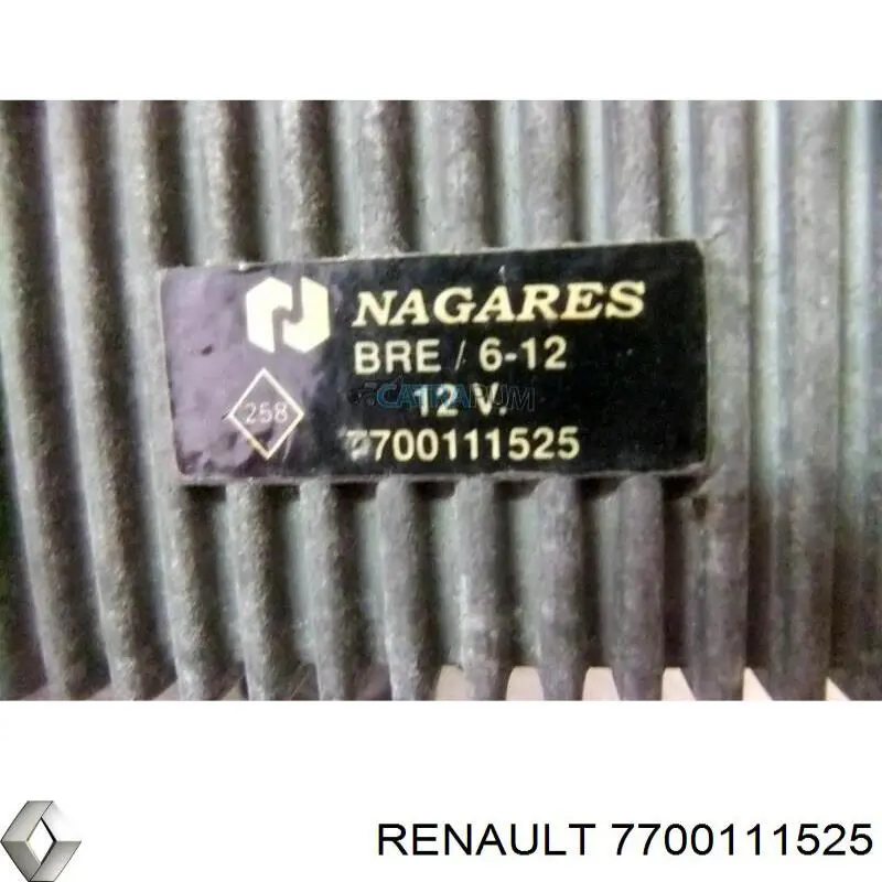 Relê das velas de incandescência Renault (RVI) 7700111525 preço, a partir de 32,40 USD