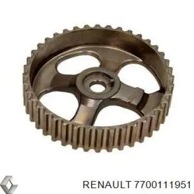 7700111951 Renault (RVI) Engrenagem de cadeia da roda dentada da árvore distribuidora de motor