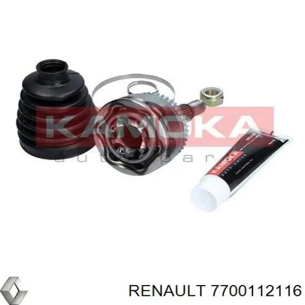 Compre 7700112116 Renault (RVI) Semieixo (acionador) dianteiro esquerdo