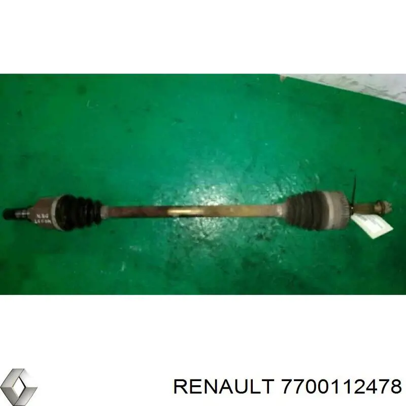 7700112478 Renault (RVI) Semieixo traseiro