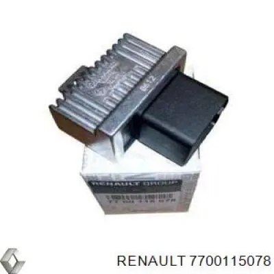 Compre 7700115078 Renault (RVI) Relê das velas de incandescência