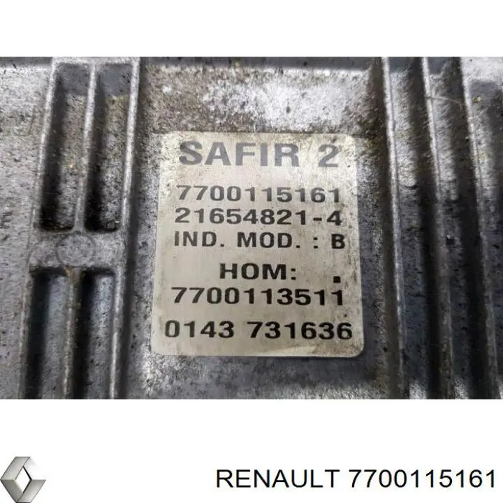 Módulo de direção (Centralina eletrônica) de motor Renault (RVI) 7700115161 preço, a partir de 222,68 USD