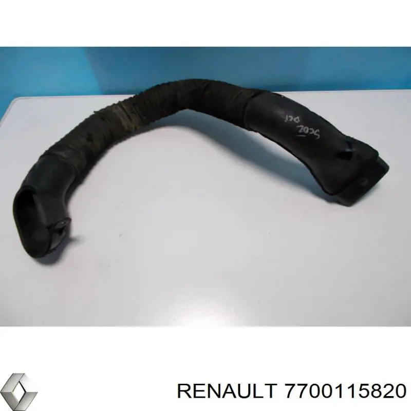 7700115820 Renault (RVI) Cano derivado de ar, entrada de filtro de ar