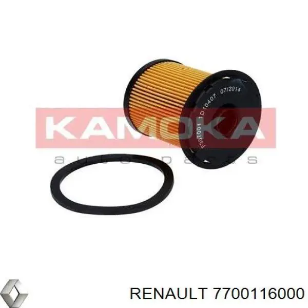 7700116000 Renault (RVI) Filtro de combustível