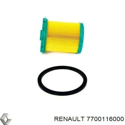 Filtro de combustível Renault (RVI) 7700116000 preço, a partir de 37,52 USD