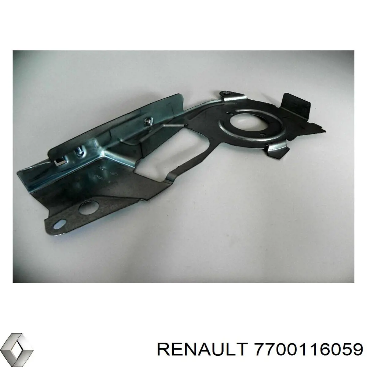 7700116059 Renault (RVI) Proteção interna superior da correia do mecanismo de distribuição de gás