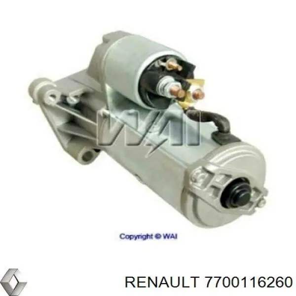 Motor de arranco Renault (RVI) 7700116260 preço, a partir de 37,44 USD