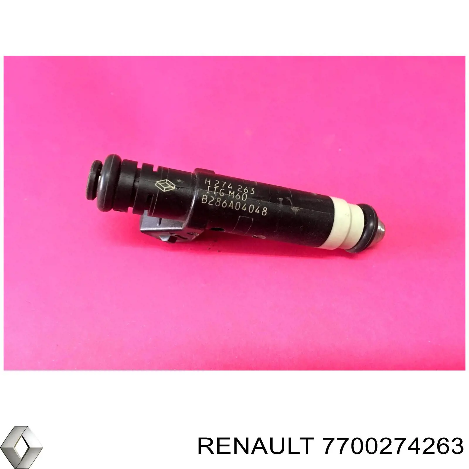7700274263 Renault (RVI) Injetor de injeção de combustível