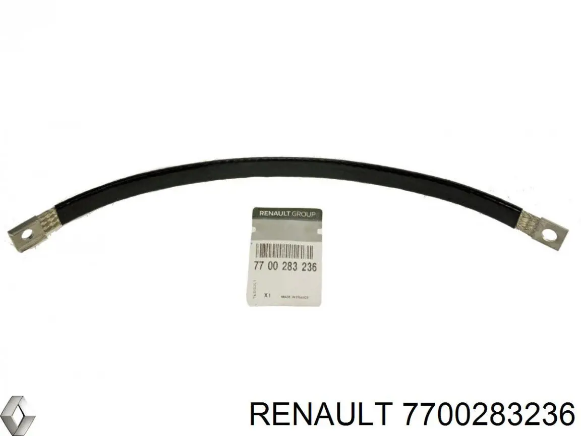 Compre 7700283236 Renault (RVI) Cabo de terra de bateria recarregável (PILHA)