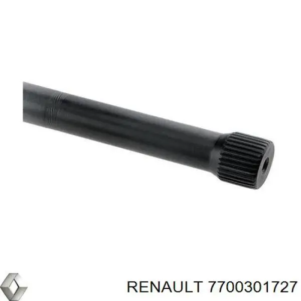 Compre 7700301727 Renault (RVI) Barra de torção traseira direita
