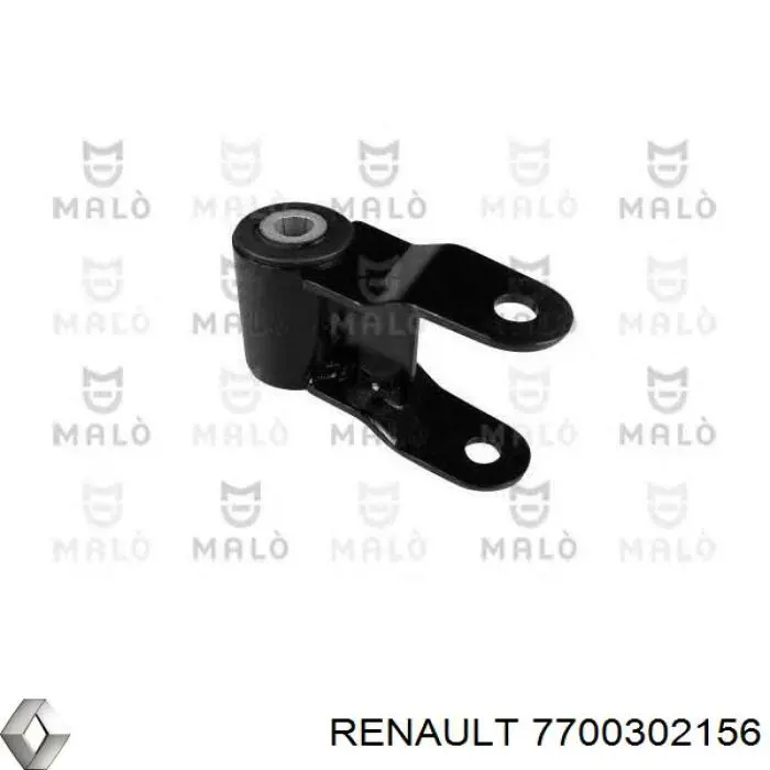 7700302156 Renault (RVI) Argola da suspensão de lâminas traseira