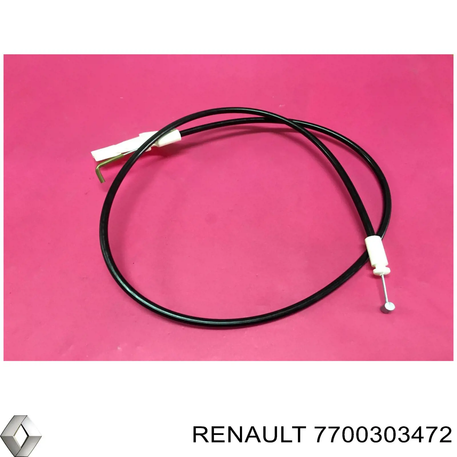 Compre 7700303472 Renault (RVI) Cabo de abertura da porta lateral (deslizante)