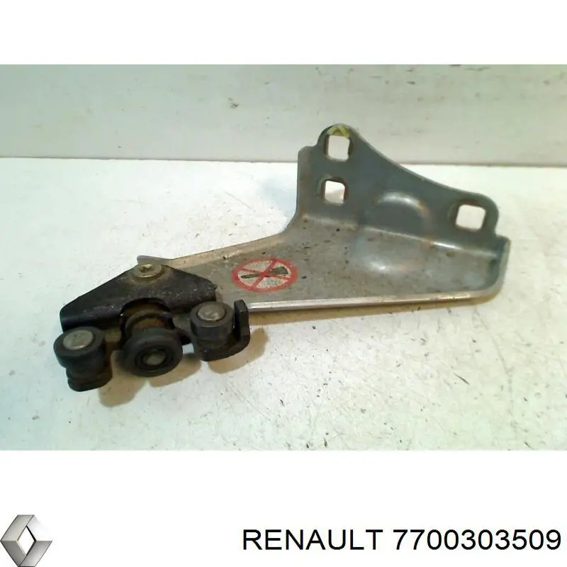 7700303509 Renault (RVI) Rolo direito inferior da porta lateral (deslizante)