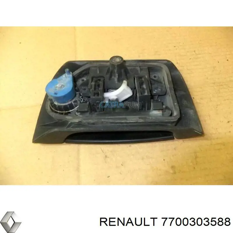 Compre 7700303588 Renault (RVI) Maçaneta esquerda externa da porta traseira (batente)