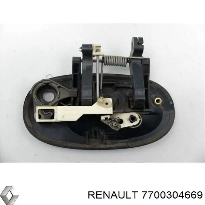 Maçaneta direita externa da porta traseira (batente) Renault (RVI) 7700304669 preço, a partir de 40,99 USD