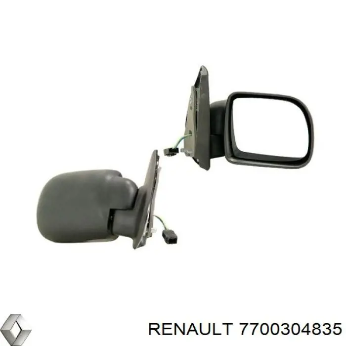Espelho de retrovisão direito Renault (RVI) 7700304835 preço, a partir de 56,28 USD