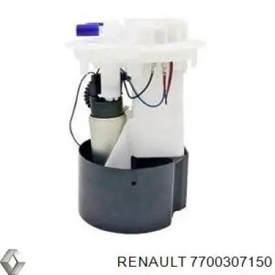 7700307150 Renault (RVI) Módulo de bomba de combustível com sensor do nível de combustível