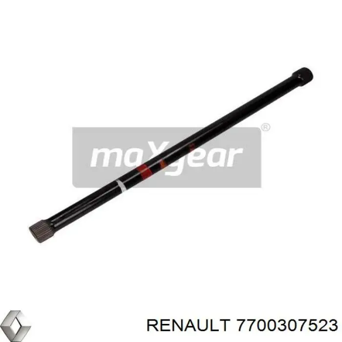 7700307523 Renault (RVI) Barra de torção traseira direita