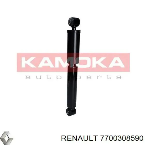 Compre 7700308590 Renault (RVI) Amortecedor traseiro