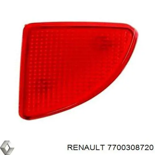 Retrorrefletor (refletor) do pára-choque traseiro direito Renault (RVI) 7700308720 preço, a partir de 11,65 USD