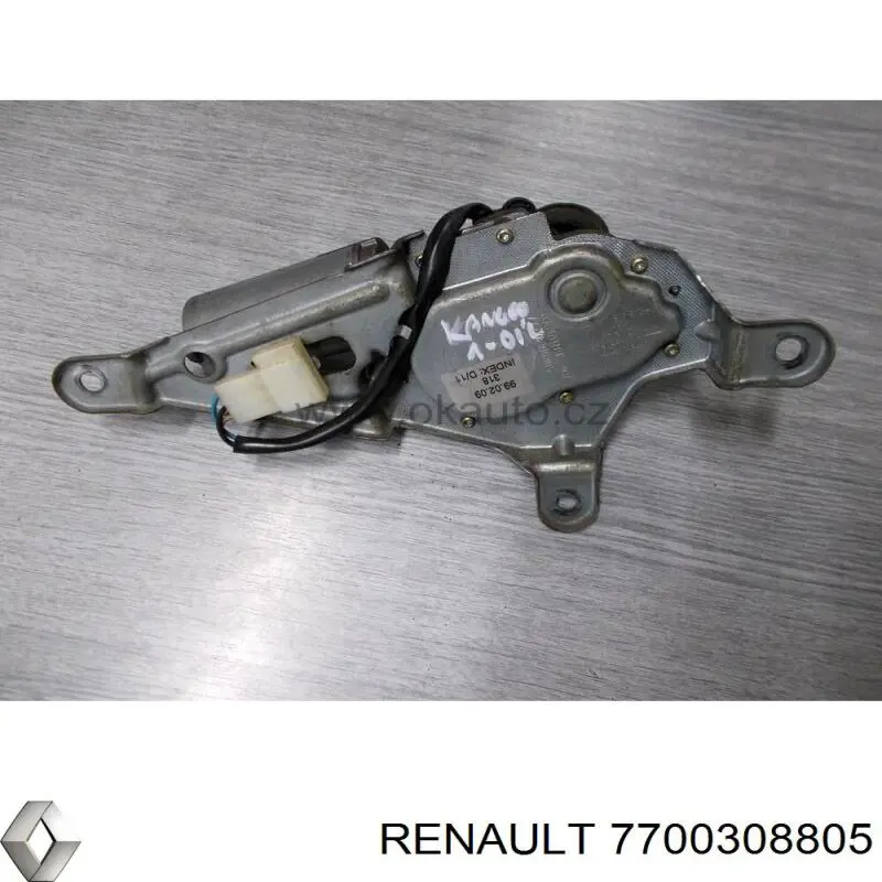 Motor de limpador pára-brisas de vidro traseiro 0390206512 Bosch