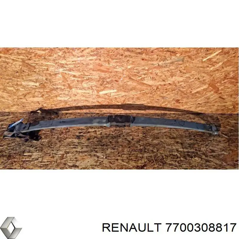 7700308817 Renault (RVI) Suspensão de lâminas traseiro