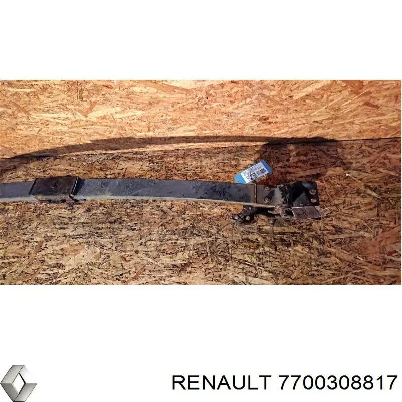 Suspensão de lâminas traseiro Renault (RVI) 7700308817 preço, a partir de 176,77 USD