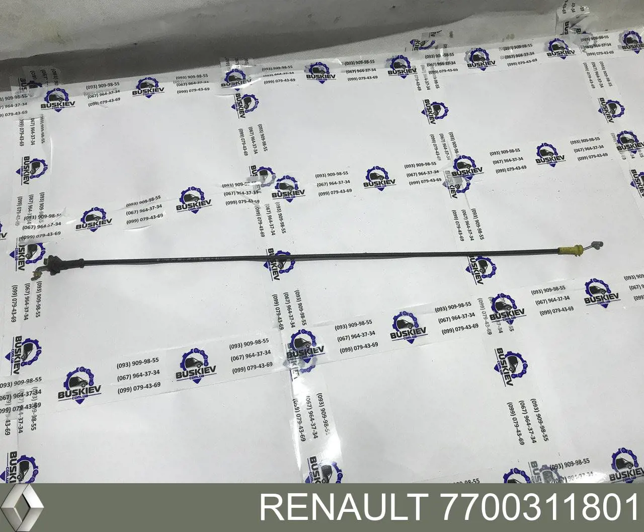 Cabo (pedal) de abertura do fecho da porta dianteira Renault (RVI) 7700311801 preço, a partir de 85,80 USD