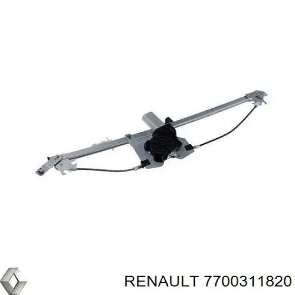 7700311820 Renault (RVI) Mecanismo de acionamento de vidro da porta dianteira esquerda