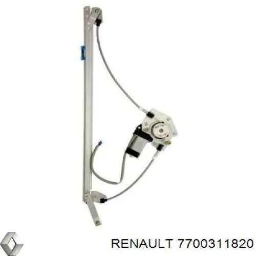 Mecanismo de acionamento de vidro da porta dianteira esquerda Renault (RVI) 7700311820 preço, a partir de 72,77 USD