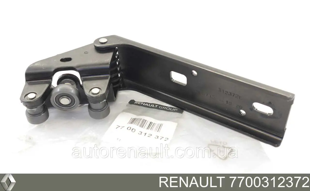 7700312372 Renault (RVI) Rolo direito central da porta lateral (deslizante)