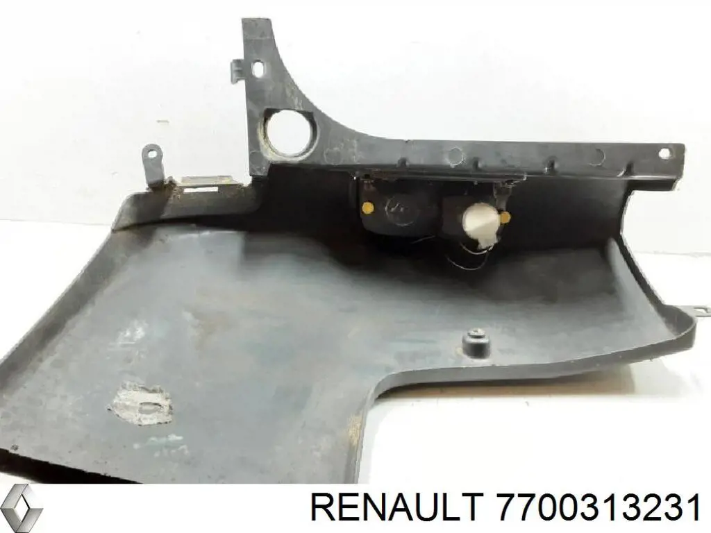 7700313231 Renault (RVI) Pára-choque traseiro, parte esquerda