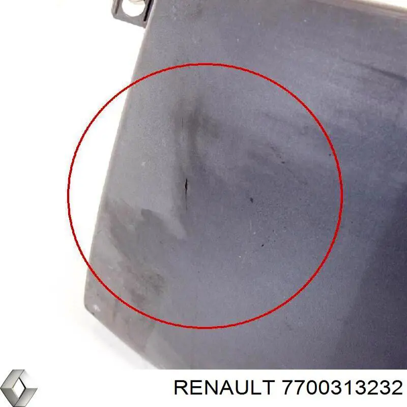 Pára-choque traseiro, parte direita Renault (RVI) 7700313232 preço, a partir de 57,89 USD