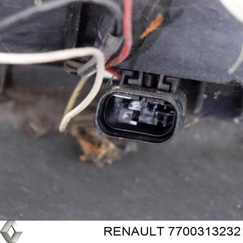 7700313232 Renault (RVI) Pára-choque traseiro, parte direita