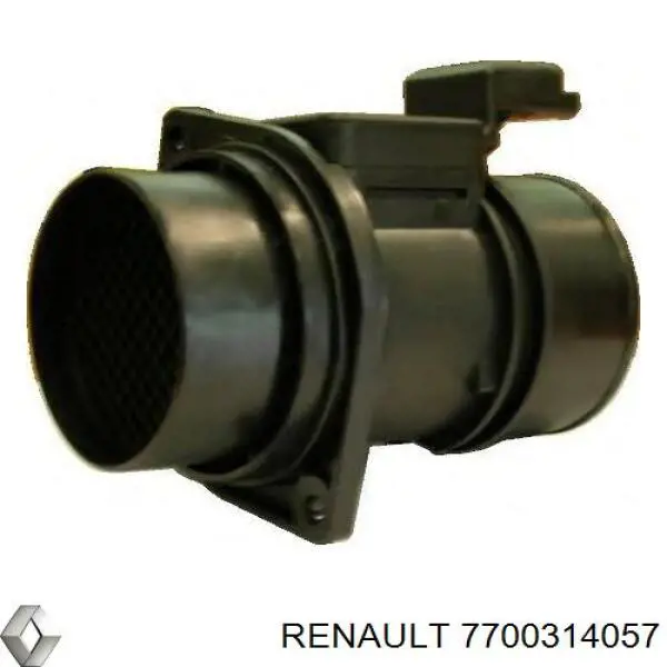 7700314057 Renault (RVI) Sensor de fluxo (consumo) de ar, medidor de consumo M.A.F. - (Mass Airflow)