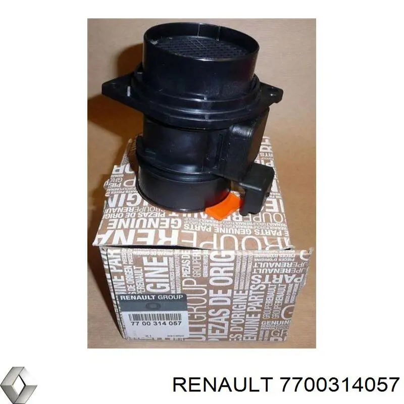 Sensor de fluxo (consumo) de ar, medidor de consumo M.A.F. - (Mass Airflow) Renault (RVI) 7700314057 preço, a partir de 34,05 USD