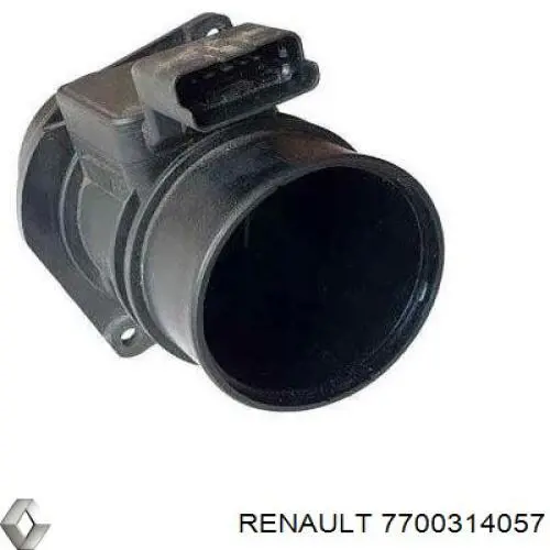 Compre 7700314057 Renault (RVI) Sensor de fluxo (consumo) de ar, medidor de consumo M.A.F. - (Mass Airflow)