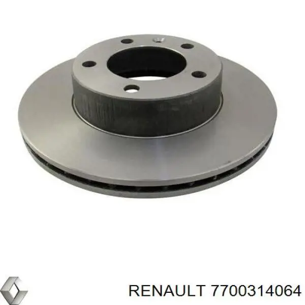 Compre 7700314064 Renault (RVI) Disco do freio dianteiro