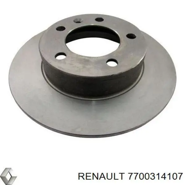 7700314107 Renault (RVI) Disco do freio traseiro