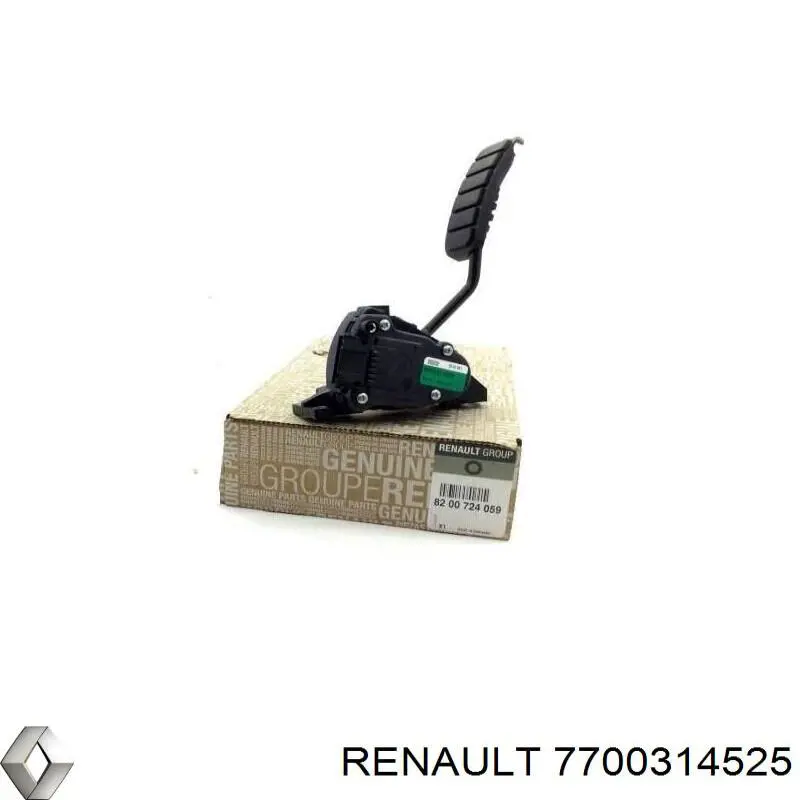 Pedal de gás (de acelerador) Renault (RVI) 7700314525 preço, a partir de 44,84 USD