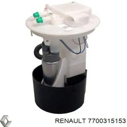 Compre 7700315153 Renault (RVI) Módulo de bomba de combustível com sensor do nível de combustível