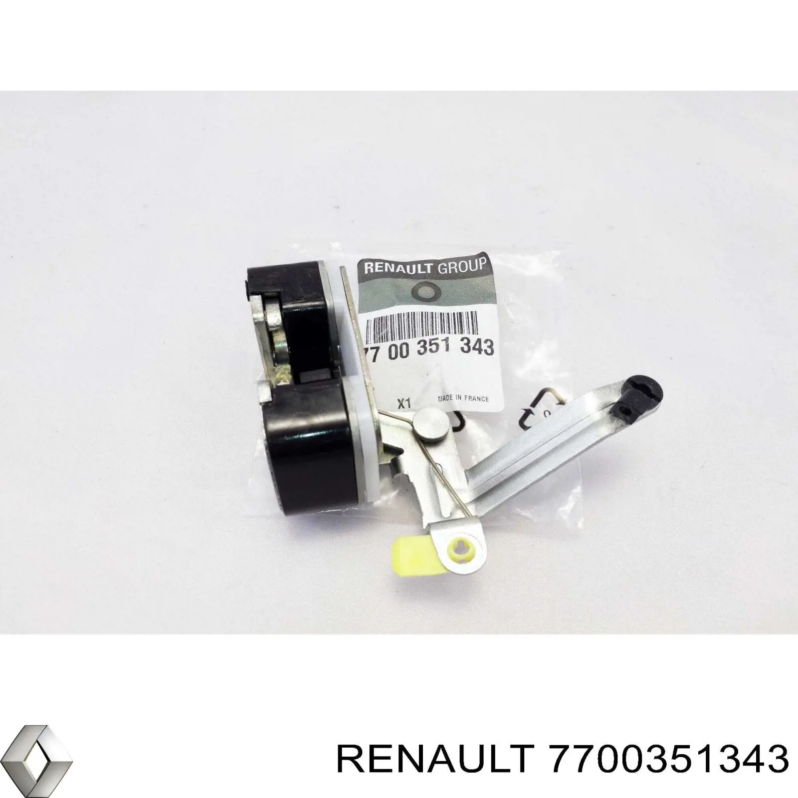 Compre 7700351343 Renault (RVI) Fecho da porta lateral deslizante direita