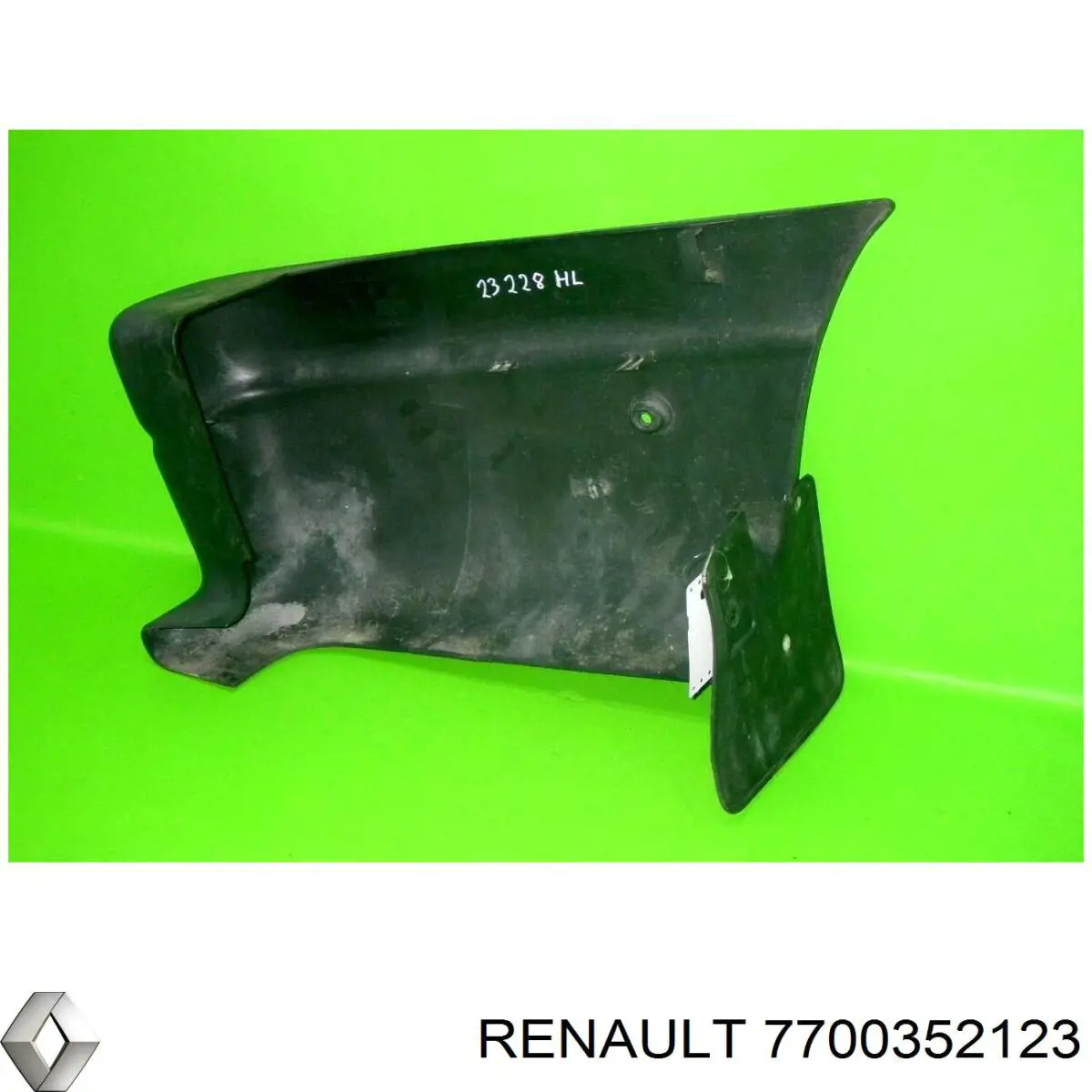 Pára-choque traseiro, parte esquerda Renault (RVI) 7700352123 preço, a partir de 54,48 USD
