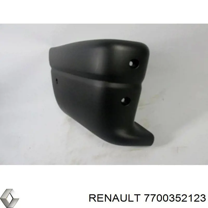 7700352123 Renault (RVI) Pára-choque traseiro, parte esquerda